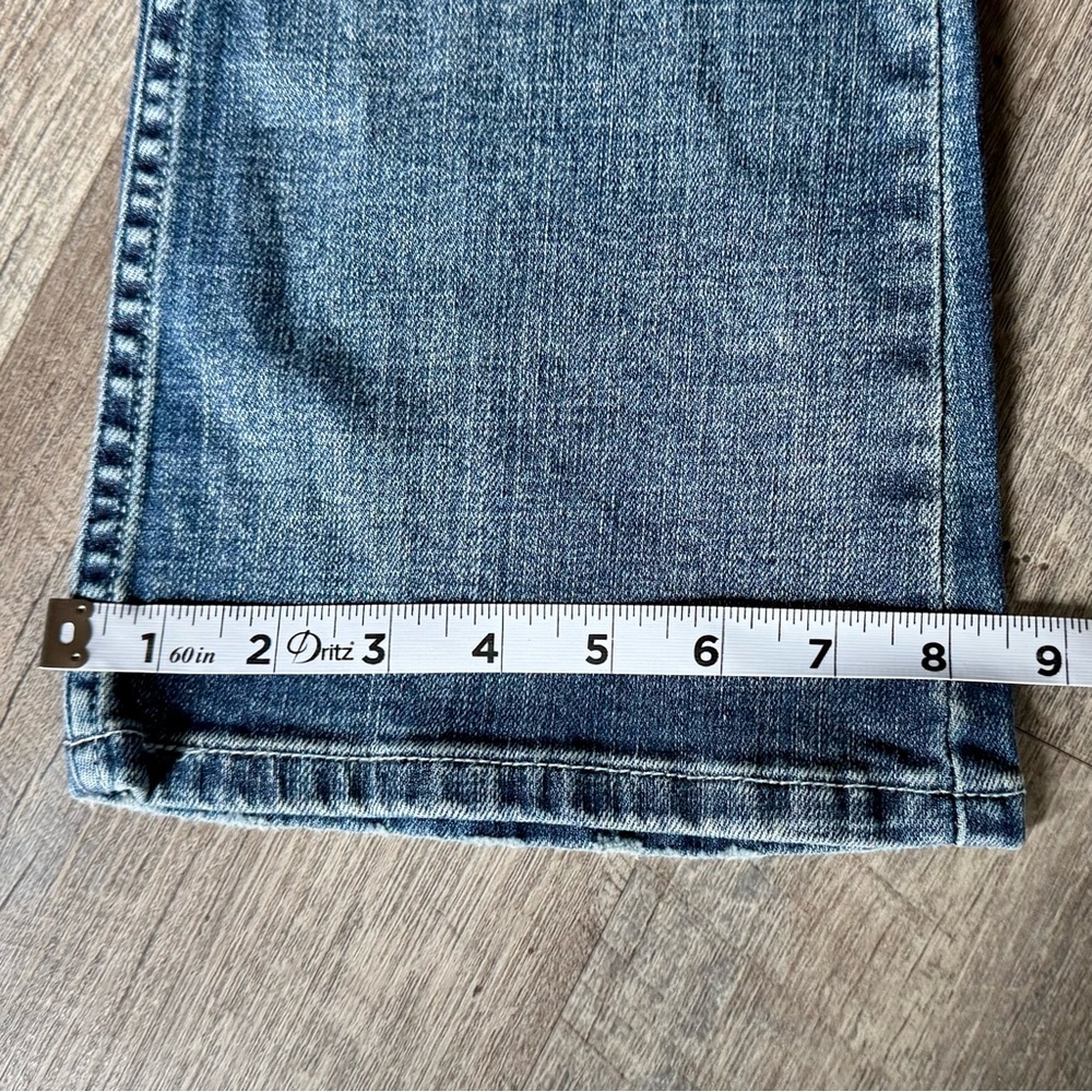 Vintage Levi’s 524 Too Superlow Button Flap Back Pockets w/ Button Closure Jeans - Picture 6 of 16